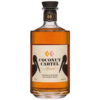 Coconut Cartel Rum Dark With Coconut Water Guatemala 750ml