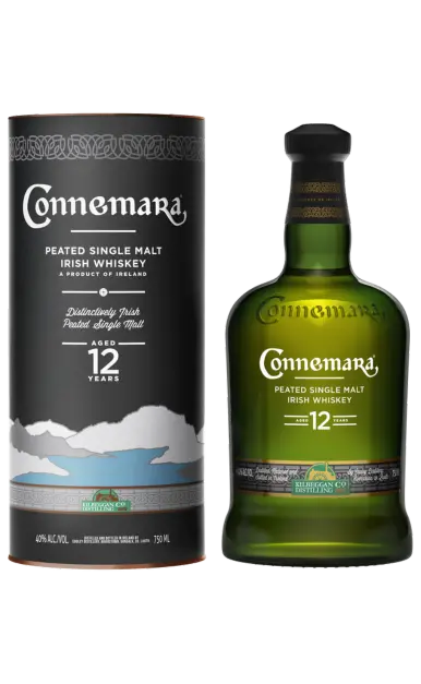 Connemara Whiskey Single Malt Peated Irish 12yr 750ml