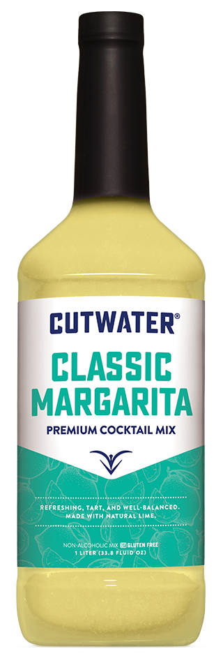 Cutwater Classic Margarita Cocktail Non Alcoholic Mix 1li