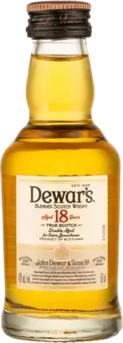 Dewars Scotch Blended 18yr 50ml
