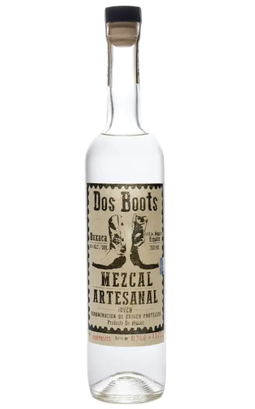 Dos Boots Mezcal Artesanal Oaxaca Mexico 90pf 750ml