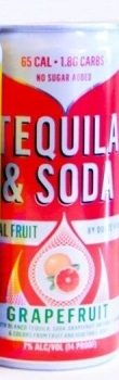 Dulce Vida Tequila & Soda Grapefruit Cocktail 4x200ml Can