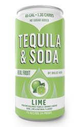 Dulce Vida Tequila & Soda Lime Cocktail 4x200ml Can