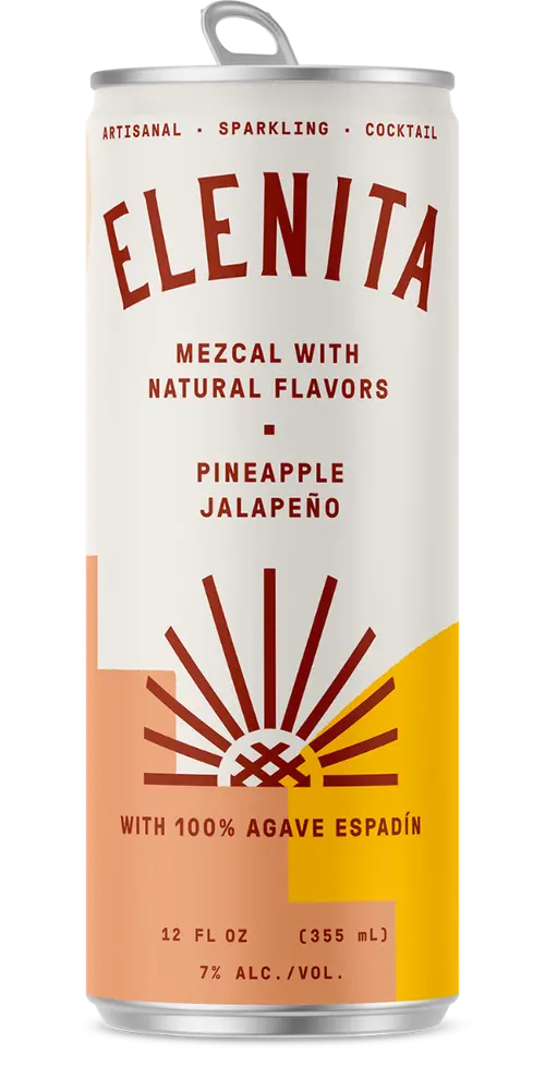 Elenita Cocktail Mezcal Pineapple Jalapeno 6x12oz Cans
