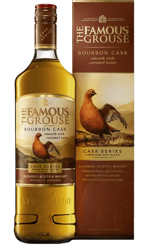 Famous Grouse Scotch Blended Cask Series Bourbon Cask 750ml