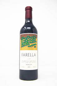Farella Merlot Estate Grown Coombsville Napa Valley 2017