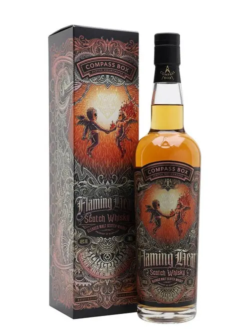 Flaming Heart By Compass Box Scotch Blended Malt Limited Edition 750ml
