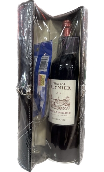 Gift Basket 169 Chateau Reynier Marc Lurton Grand Vin Bordeaux France 2016 In Wine Carrier