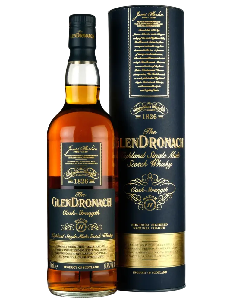 Glendronach Scotch Single Malt Batch 11 Cask Strength 700ml