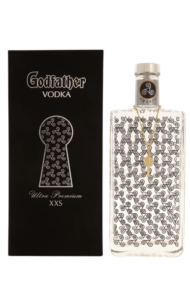 Godfather Vodka Ultra Premium Xxs Armenia W/ Glitter Design 750ml