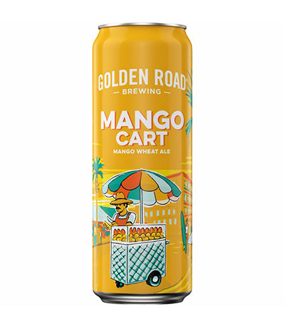 Golden Road Mango Cart Wheat Ale Los Angeles 25oz Can