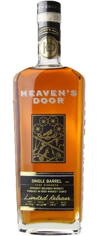 Heavens Door Bourbon Single Barrel Limited Edition Finished In Irish Whiskey Casks Tennessee 750ml