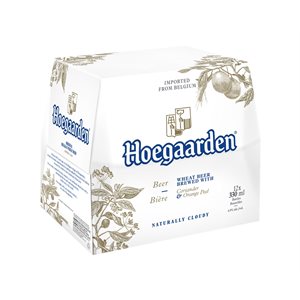 Hoegaarden Beer Wheat Belgian 12x11.2oz Bot