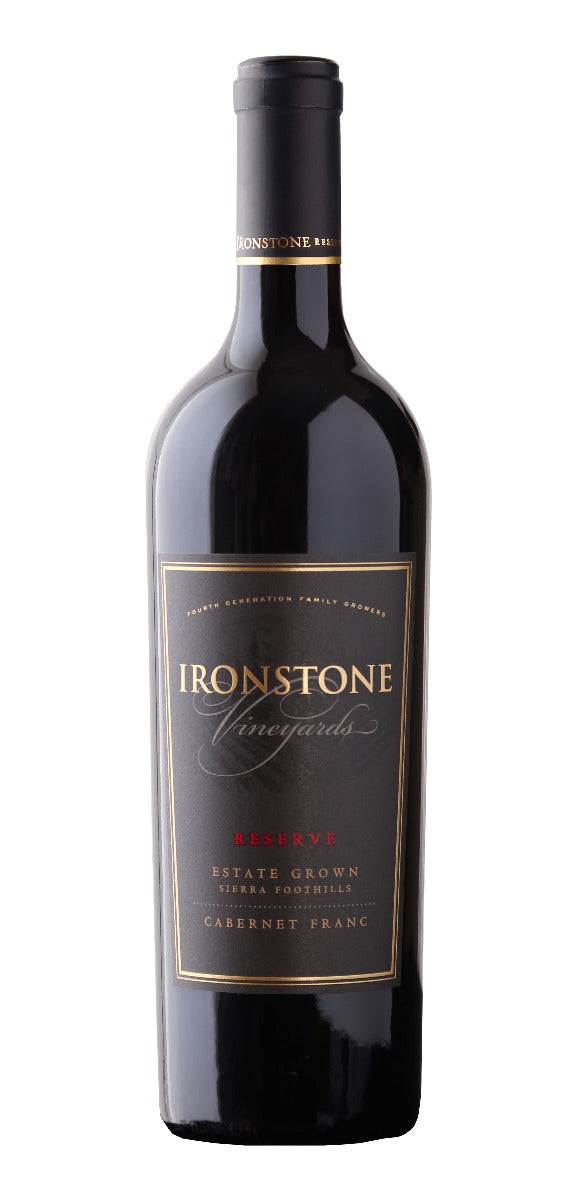 Ironstone Vineyards Cabernet Franc Reserve Estate Grown Sierra Foothills 2020