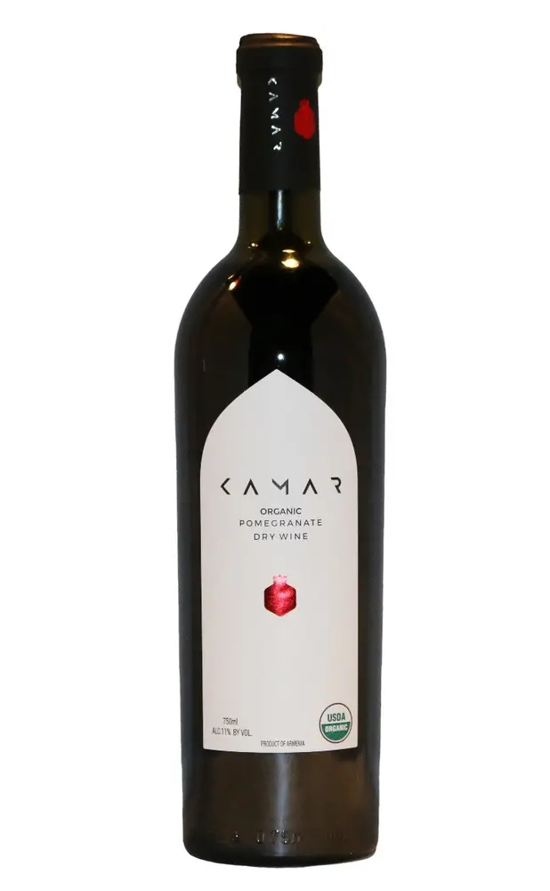 Kamar Pomegranate Wine Organic Dry Armenia Nv 750ml