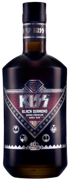 Kiss Rum Dark Super Premium Black Diamond Barbados 700ml