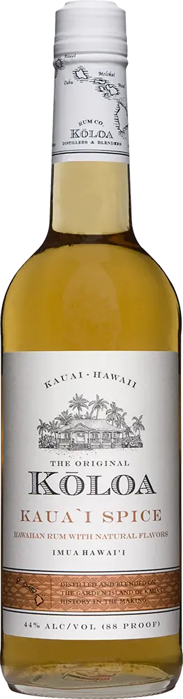 Koloa Rum Spiced Kauai Hawaii 750ml