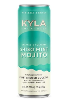 Kyla Cocktails Riviera Shiso Mint Mojito Flavor 4x12oz Can