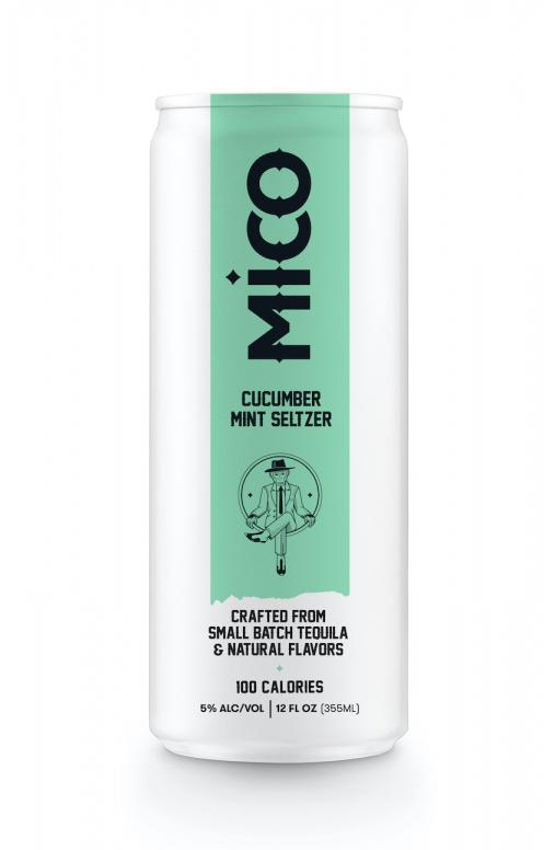 Mico Seltzer Tequila Cucumber Mint 4x12oz Cans