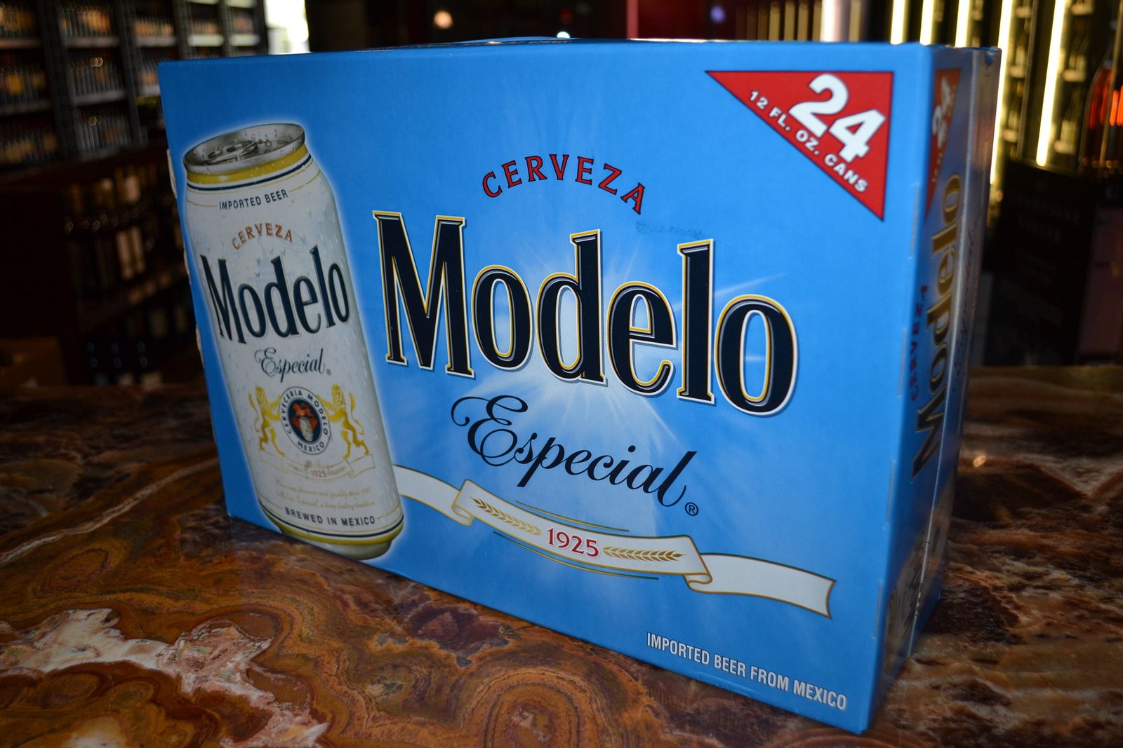 Modelo Especial Beer, Imported - 24 pack, 12 fl oz cans