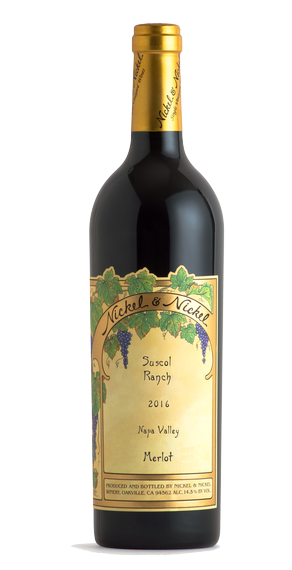 Nickel & Nickel Merlot Suscol Ranch Napa 2018