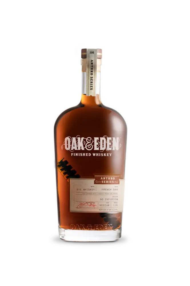 Oak & Eden Whiskey Rye Anthro Series Texas 750ml