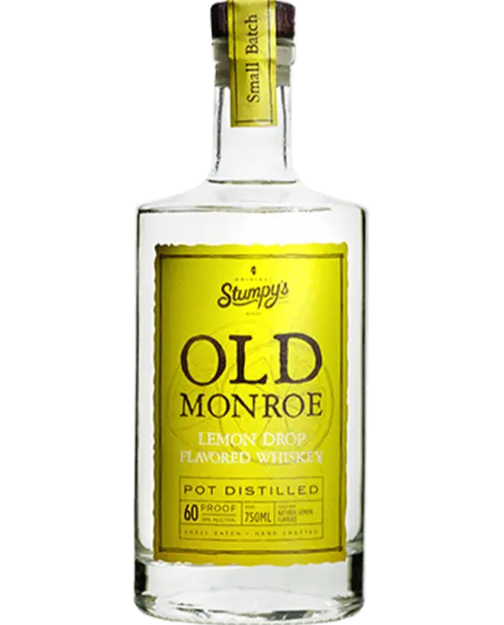 Old Monroe Whiskey Lemon Drop Flavored Illinois 750ml