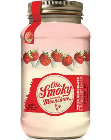 Ole Smoky Moonshine White Chocolate Strawberry Cream 750ml