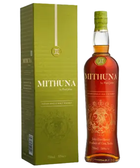 Paul John Mithuna Whiskey Single Malt India 750ml
