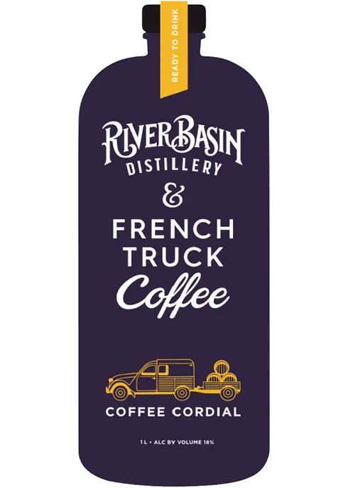 River Basin French Truck Coffee Liqueur Louisiana 1li