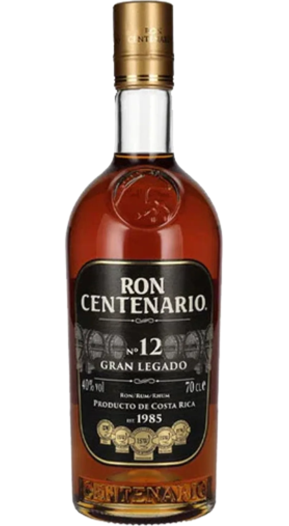 Ron Centenario Rum Gran Legado 12yr 750ml | Bourbon Liquor Store