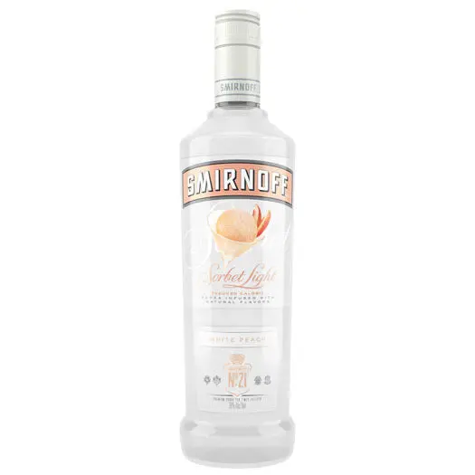 Smirnoff Vodka Sorbet Light White Peach 750ml