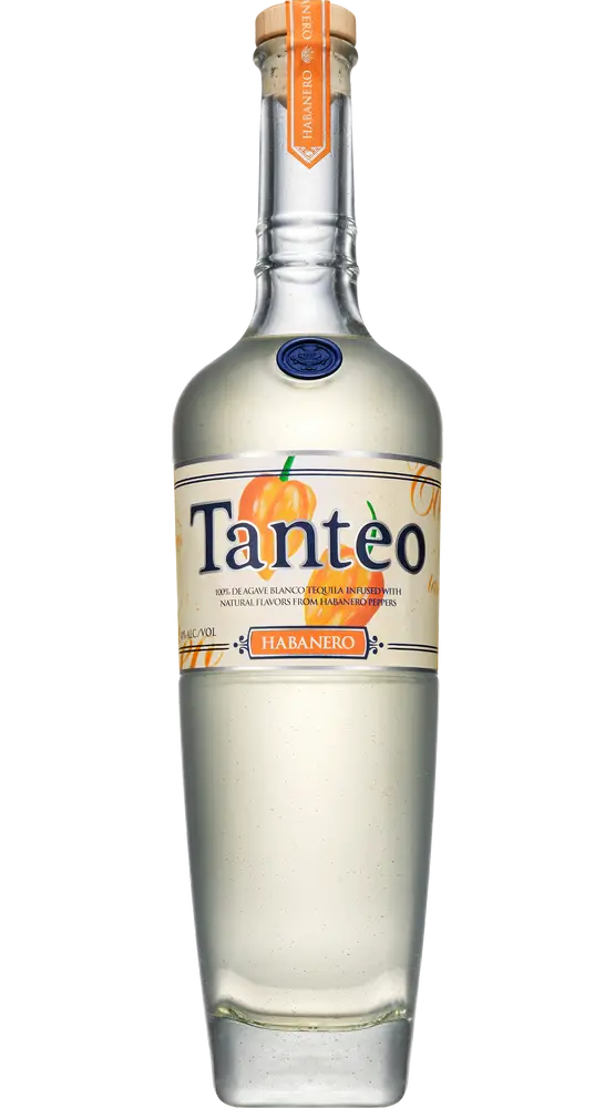 Tanteo Tequila Blanco Infused Habanero 750ml
