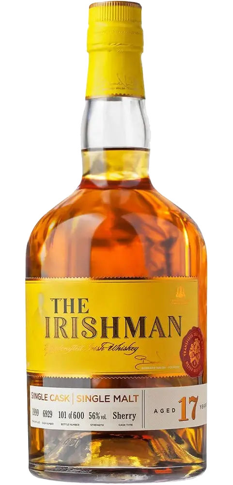 The Irishman Whiskey Single Malt Single Cask Limited Release Irish 17yr 750ml