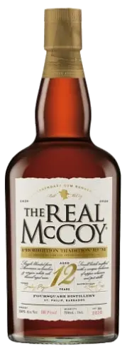 The Real Mccoy Rum Prohibition Tradition Barbados 12yr 100th Anniversary 750ml