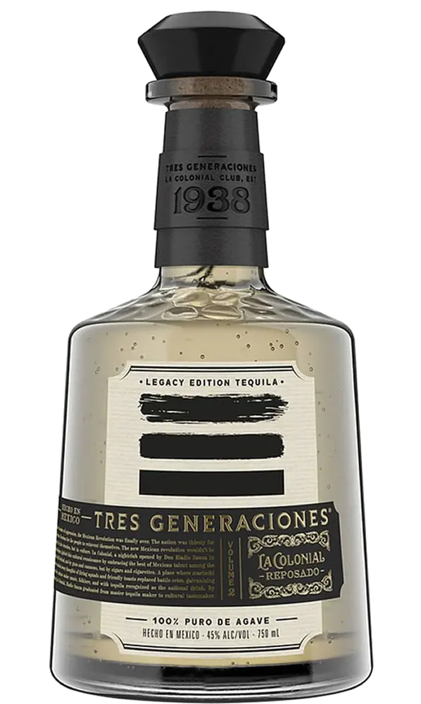 Tres Generaciones La Colonial Tequila Reposado 750ml