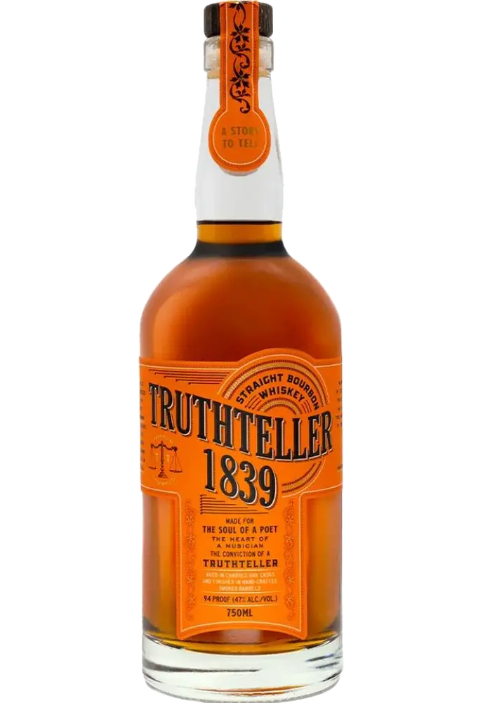 Truthteller Bourbon 1839 The Soul Of Poet North Carilina 750ml