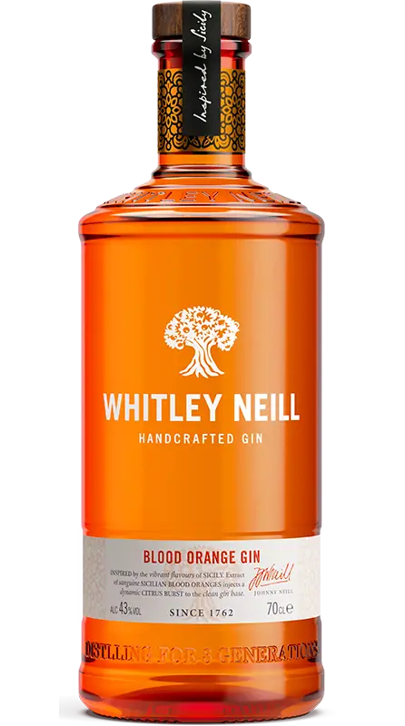 Whitley Gin Dry Blood Orange Flavor United Kingdom 750ml