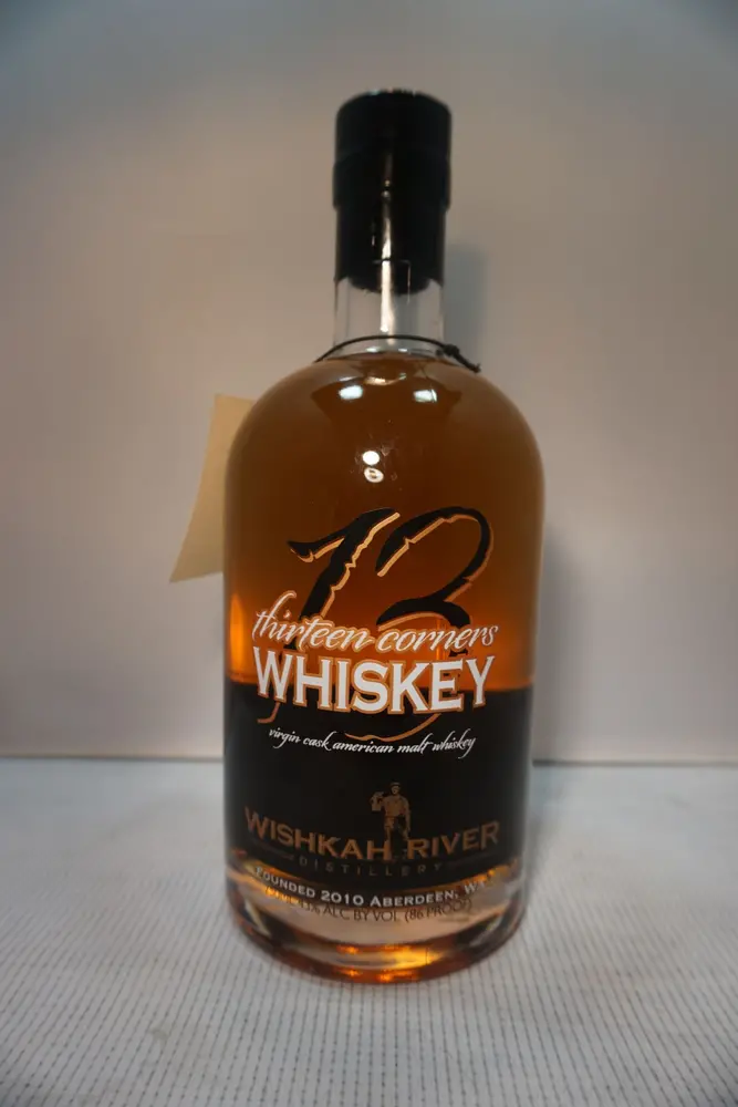 Wishkah River Thirteen Corners Whiskey Virgin Cask American Malt Washington Batch #2 750ml