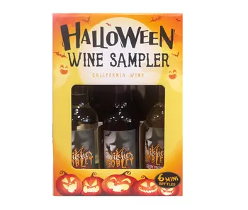Witches Goblet Halloween Wine Sampler California 6x187ml Bottles