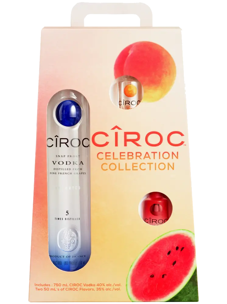 Ciroc Vodka Gift Pack W/ 1 Glass 750ml