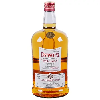 Dewars Scotch Blended White Label 1.75li