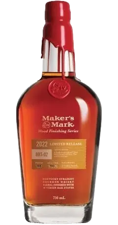 Makers Mark Bourbon Wood Finish Series Brt-02 Limited 2022 Release Kentucky 750ml