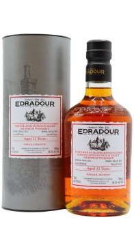 Edradour - Small Batch Barbaresco Cask Matured Single Malt Scotch 2011 12 year old Whisky 70CL
