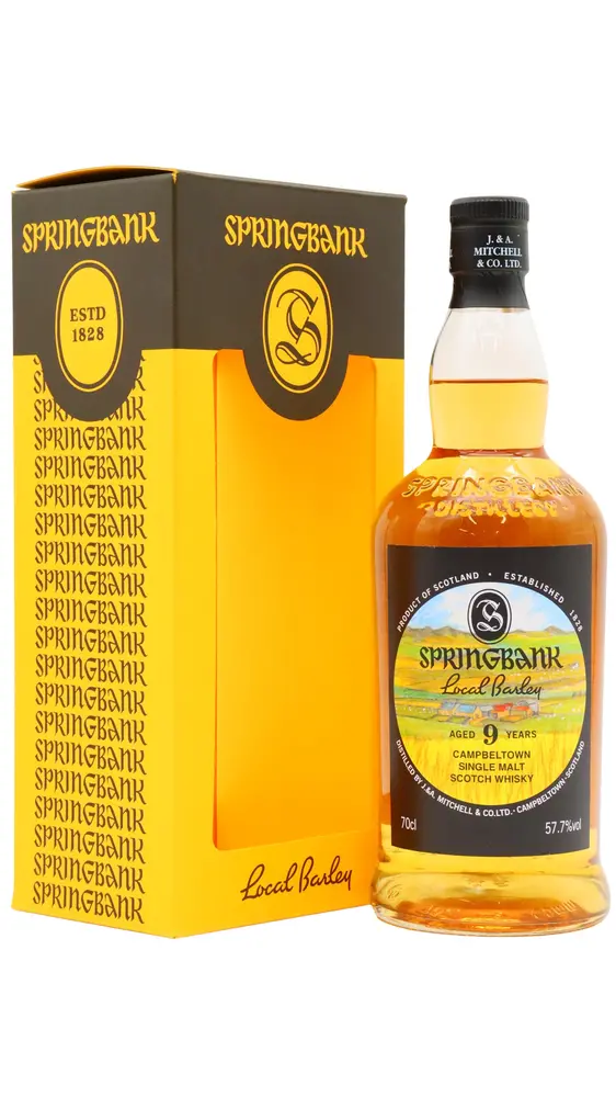Springbank - Local Barley 2018 Edition Campbeltown Single Malt Scotch 2009 9 year old Whisky