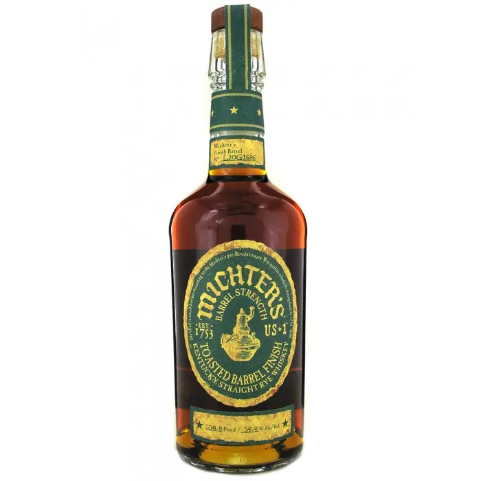 Michters Whiskey Rye Barrel Strength Kentucky Limited Edition Toasted Barrel Finish 750ml