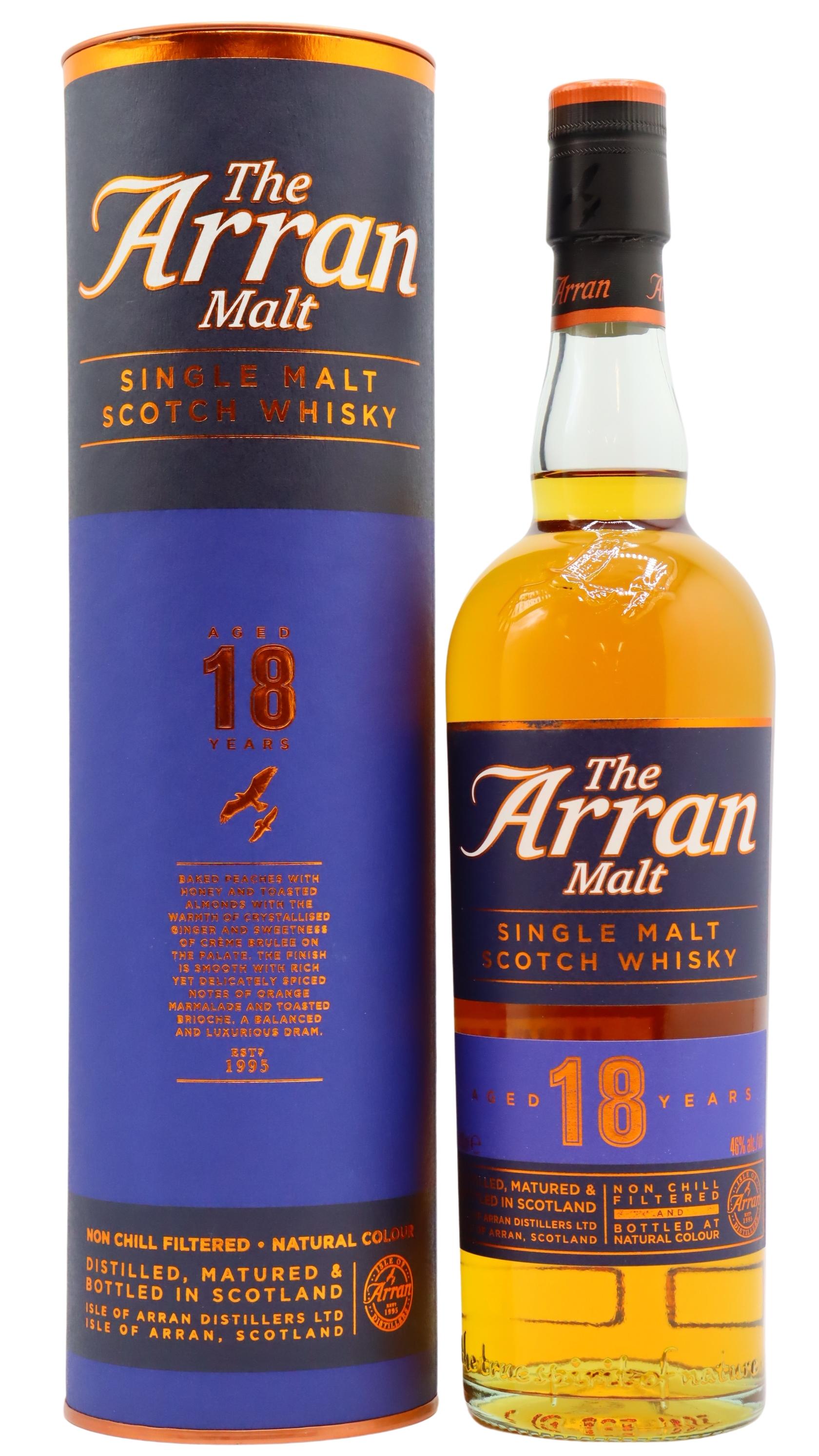 Arran - Single Malt Scotch (Old Bottling) 18 year old Whisky 70CL