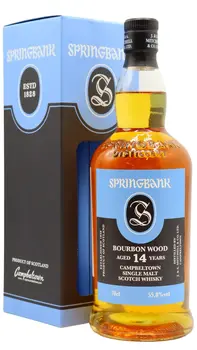 Springbank - Bourbon Wood Campbeltown Single Malt Scotch 2002 14 year old Whisky 70CL