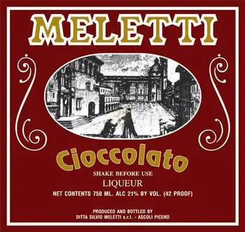 Meletti Cioccolato Liqueur 750ml
