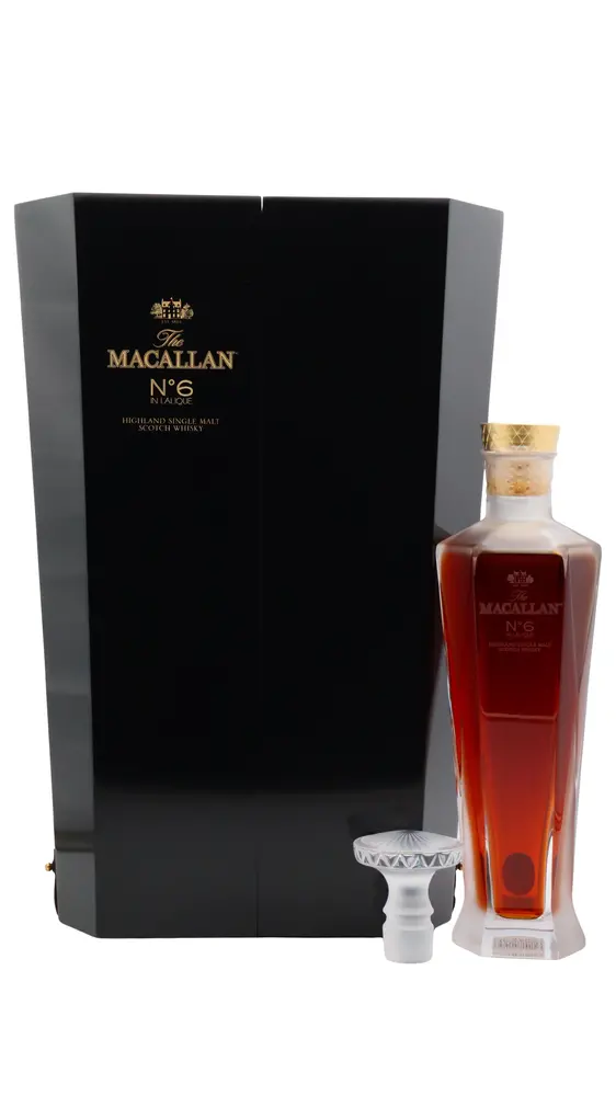 Macallan - 1824 Master Series - No. 6 Lalique Decanter Single Malt Scotch Whisky 70cl 43% ABV